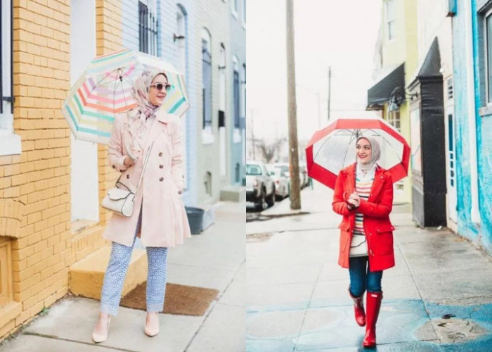 5 Tips Fashion Musim Hujan, Jangan Lupa Pakai Outerwear