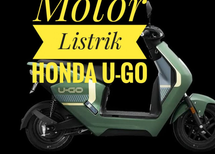 Motor Listrik Honda U-Go Cek Harga dan Spesifikasinya