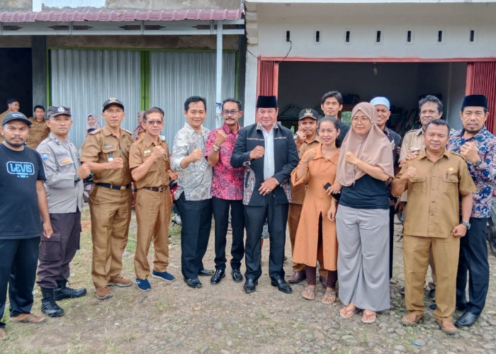 Wabup Rosjonsyah Berharap BWS Sumatera VII  Bantu Korban Longsor