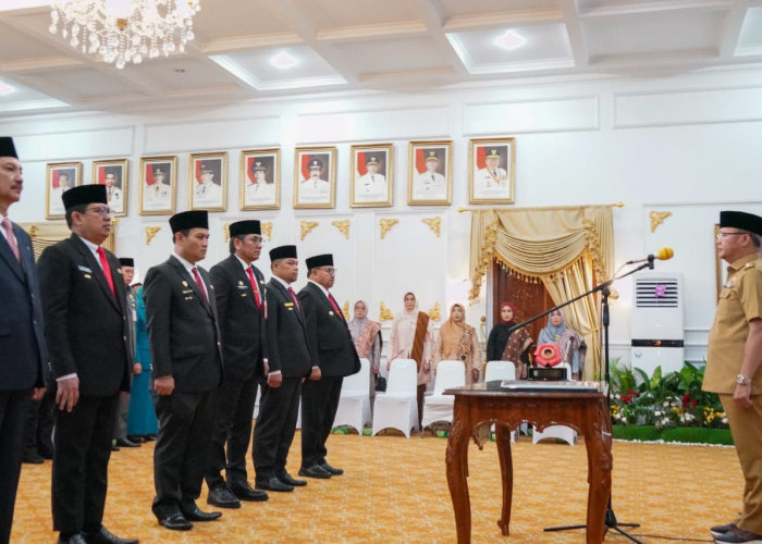 Ini Tugas 5 Pjs Bupati yang Baru Dikukuhkan Gubernur Bengkulu Rohidin Mersyah 