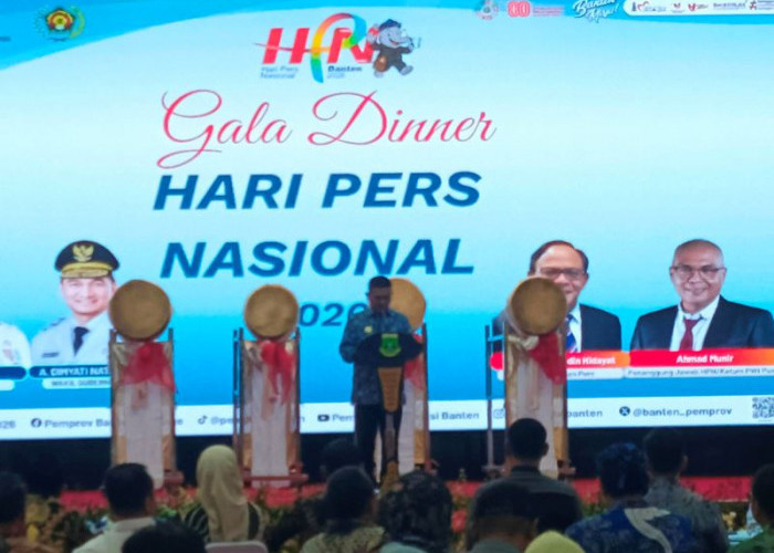 Sukses jadi Tuan Rumah HPN 2026, Gubernur Banten Ajak Pers Angkat Potensi Daerah