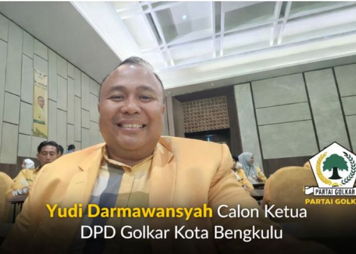 Yudi Darmawansyah Mantap Maju Ketua DPD Golkar Kota Bengkulu, Siap Bawa Perubahan