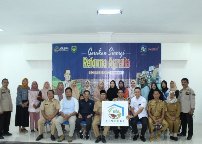 BPN Bengkulu Selatan Ikut Sukseskan Gerakan Sinergi Reforma Agraria