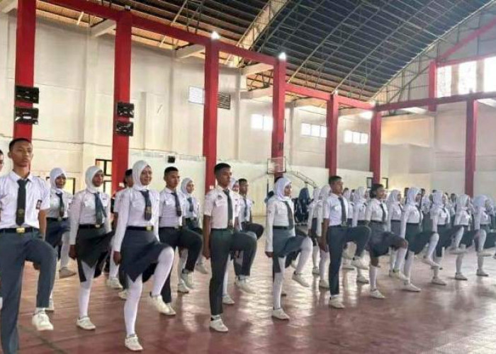 145  Pelajar Seluma Ikuti Simulasi Seleksi Paskibra