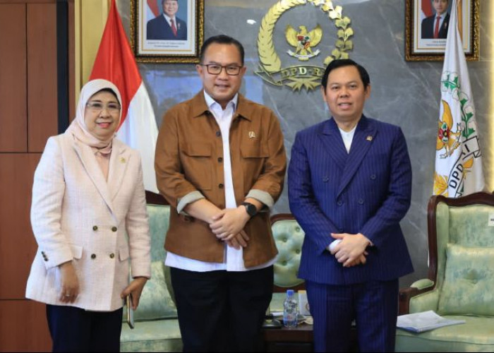 DPD RI - BRIN - ICMI Siap Jalin Kerjasama Gagas RUU Artificial intelligence 