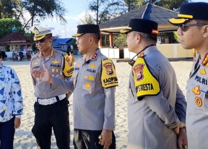 Pantai Panjang Bengkulu Nyaman dan Bersih Selama Libur Lebaran