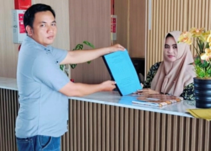 Minta Perbaikan Jalan Penghubung, Kades Telaga Dalam Sampaikan Usulan ke PUPR Provinsi