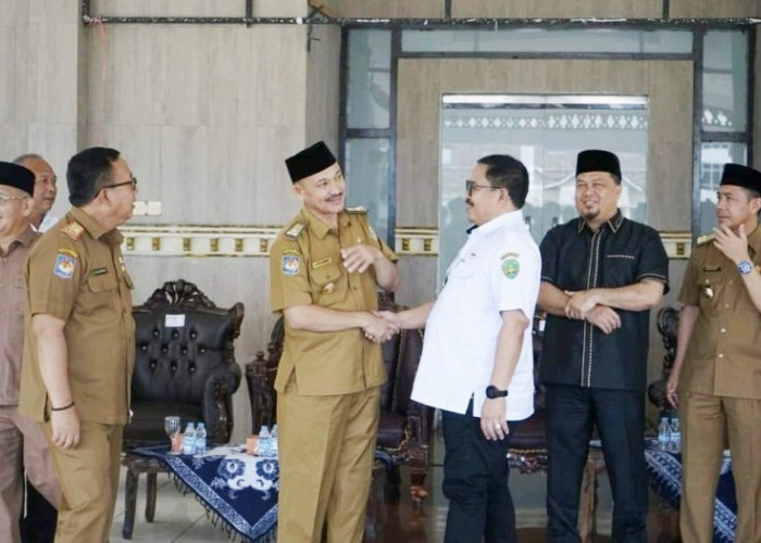 PJs Bupati Bengkulu Selatan Sambut  PJs Wali Kota Bengkulu dan Rombongan