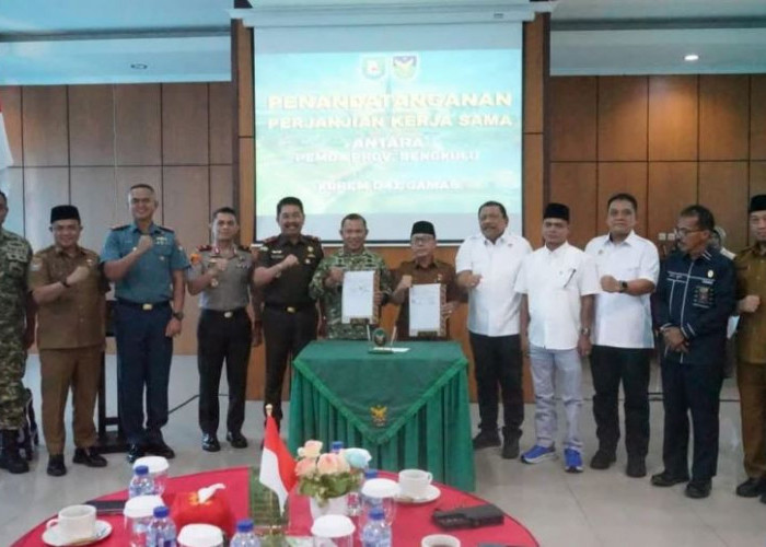 Sinergi Pemprov Bengkulu dan TNI: Perkuat Ekonomi Daerah Lewat Gotong Royong dan Karya Bhakti