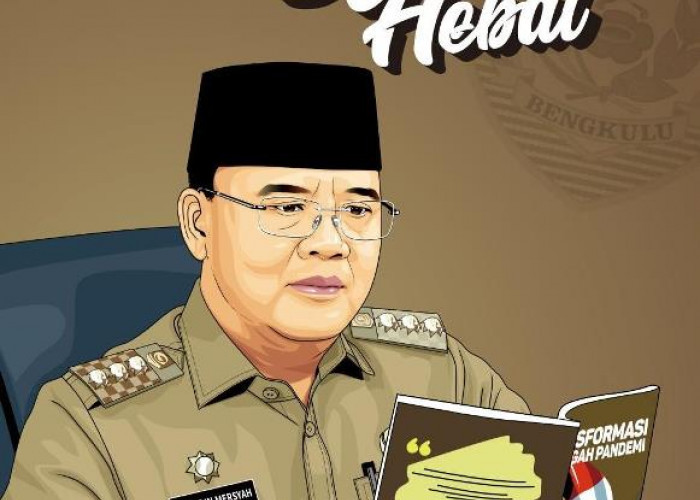 Ingin Menghilangkan Stigma Daerah Tertinggal,  Gubernur Rohidin Luncurkan Buku Bengkulu Hebat