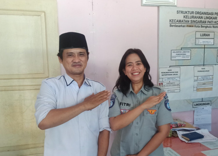 Jasa Raharja Bengkulu Gencar Jalani Program Jemput Pajak, Kali Ini Kordinasi dengan Lurah Lingkar Timur