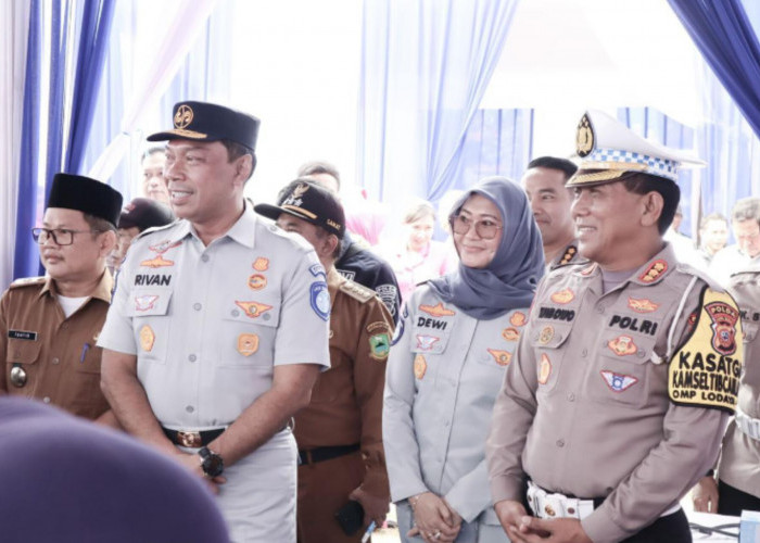 Peringati HUT ke-69 Lalu Lintas Bhayangkara, Korlantas Polri Bersama Jasa Raharja Bakti Sosial di Kuningan