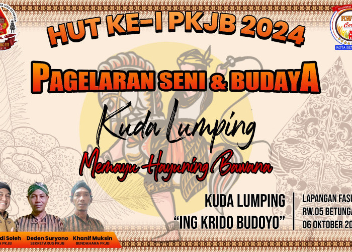 Hadiri, HUT Ke 1 PKJB Gelar Hiburan Rakyat Kuda Lumping Ing Krido Budoyo Group 