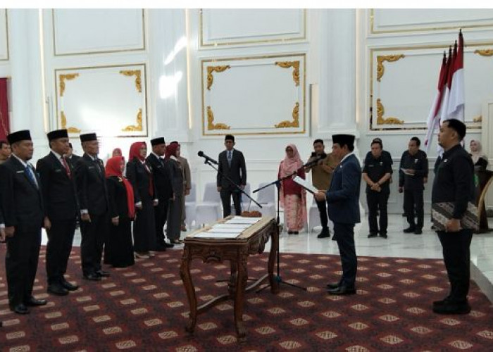 Istri Anggota Dewan Dilantik Menjadi Kepala Dinas Sosial Kota Bengkulu 