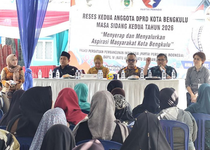 Reses Kedua DPRD Kota Bengkulu, Rina Sulastry Tampung Aspirasi Warga Soal Ketertiban, Layanan Kesehatan