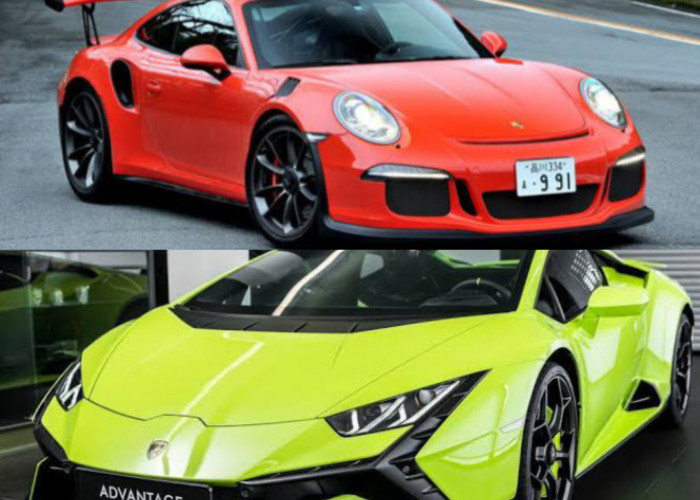 Persaingan Mobil Sport Terbaru Antara Porsche 911 GT3 RS vs Lamborghini Huracan Tecnica