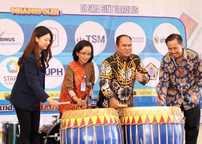 Sukses dan Meriah, 16 PTN dan PTS Ternama Indonesia  Ramaikan Edufair SMA Sint Carolus Bengkulu