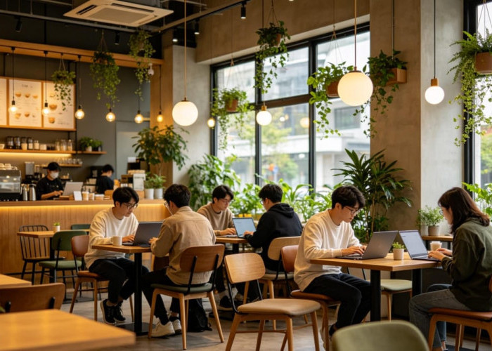 Cafe Bukan Lagi Tempat Nongkrong, Tapi Kantor Kedua Anak Muda