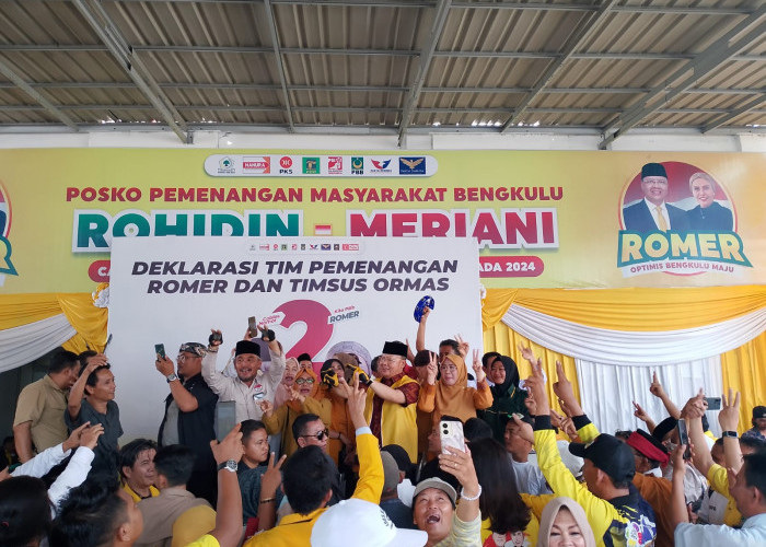 Calon Gubernur Bengkulu Rohidin Optimis Menang di Atas 80 Persen, Bando dan Eni Khairani Masuk Barisan