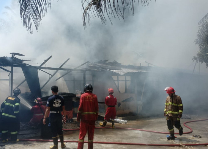 Bedengan di Nusa Indah Ludes Terbakar, Sebelum Kejadian Sempat  Terlihat Anak-Anak Main Api