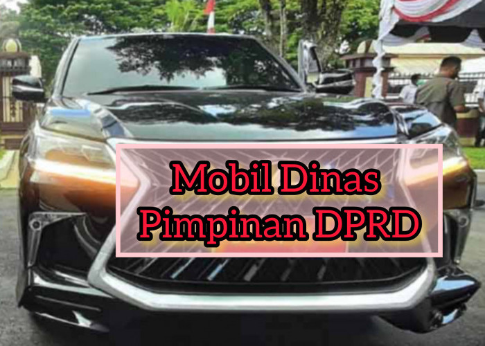 DPRD Provinsi Bengkulu Beli 4 Mobil Dinas Baru Untuk Pimpinan, Total Dana Capai 3,5 M