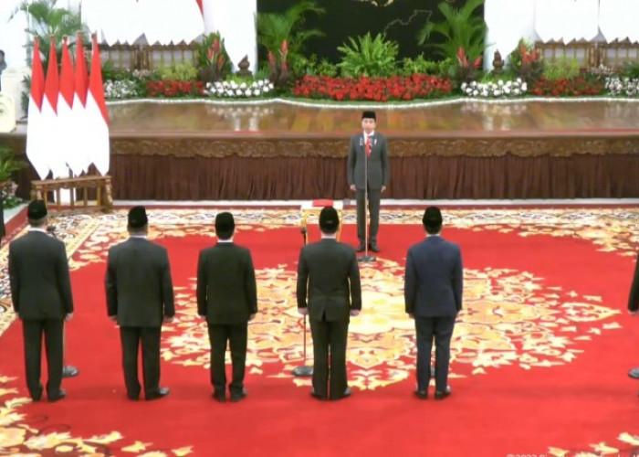Presiden Jokowi Lantik Budi Arie Setiadi  jadi   Menkominfo 