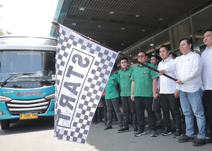 Sultan lepas berangkat program mudik gratis 