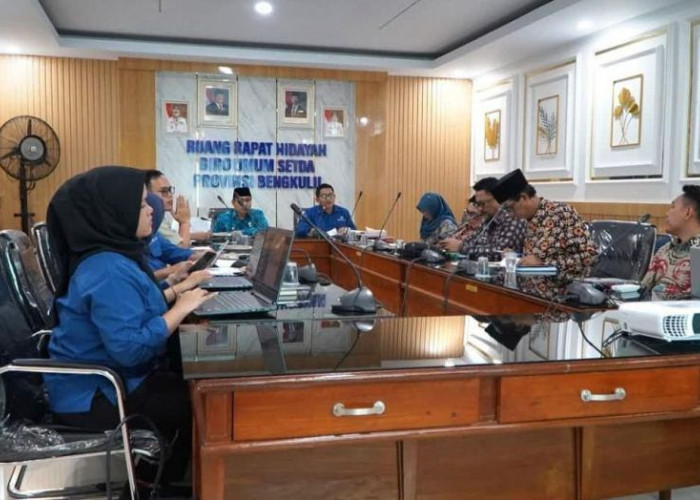 Pemerintah Provinsi Bengkulu Gelar Pertemuan Bersama Badan Bank Tanah