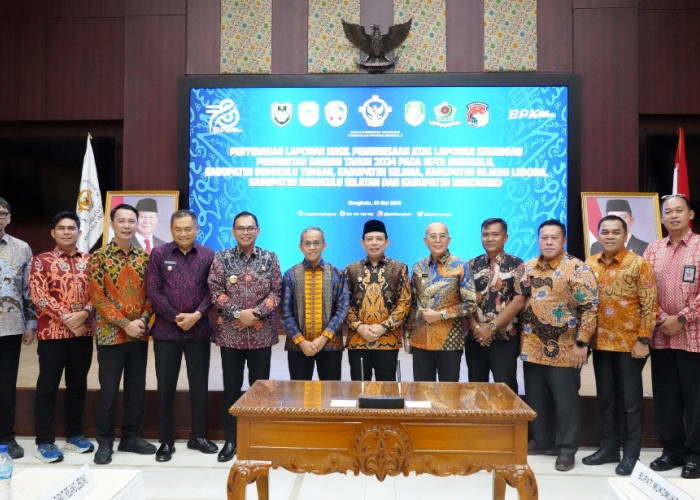 Enam Pemda di Provinsi Bengkulu Sukses Pertahankan WTP, Satu Melorot ke WDP