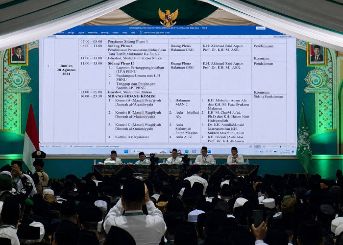 Molor, Pemilihan Rais Aam dan Ketua Umum PBNU Digelar Hari Ini