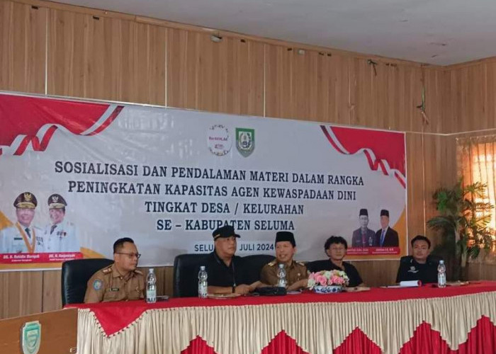 150 Orang Agen Kewaspadaan Dini Dibina di Seluma