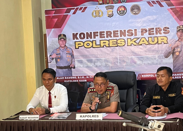 Polres Kaur Bongkar Dua Kasus Curanmor, Pelaku Diamankan