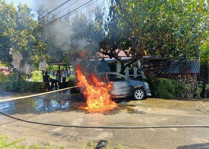 Ini Kronologi Tangki Modifikasi Mobil Terbakar di Bengkulu Selatan