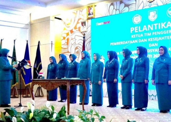 Usai Dilantik jadi Ketua TP PKK,  dr Mega Ayu Variza Siap Jalankan Tugas 