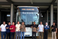 Bus Listrik PO SAN Siap Beroperasi di Bengkulu Jelang Lebaran, Mudik 2026 Makin Hijau