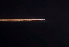 Bikin Heboh, Fenomena Meteorit Melintas Hiasi Langit Bengkulu Malam Tadi