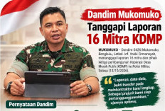 Dandim Mukomuko Tanggapi Laporan 16 Mitra KDMP