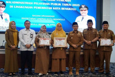  Keren! Kota Bengkulu Sabet Penghargaan Kualitas Tertinggi Pelayanan Publik 2025