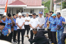 Walikota Hadir Langsung, Warga Perumahan Tebat Rapak Syukuran Jalan Baru