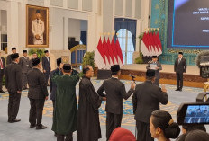 Kristomei Sianturi Dilantik Presiden Prabowo Jadi Kepala BNPB