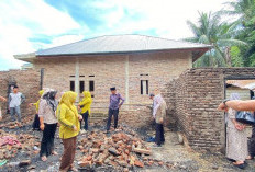 Kebakaran Hanguskan Rumah Warga di Desa Tanjung Beringin, Kerugian Capai Rp125 Juta