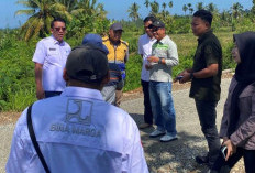 PUPR Bengkulu Selatan  Bersama Kejari Monitoring Pekerjaan Jalan di Kota Agung