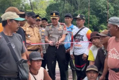 Polres Kaur Resmikan Dua Jembatan Merah Putih Presisi, Perkuat Akses Warga dan Pertanian