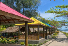 Pantai Panjang  Siap Sambut Wisatawan,  Silahkan Bersantai di Gazebo Menikmati Laut Lepas 