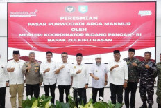 Sinergi Pusat dan Daerah: Menko Pangan Resmikan Pasar Purwodadi Arga Makmur