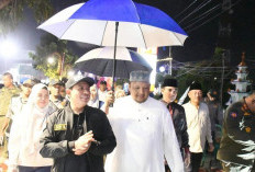 Antusias, Ribuan Warga Padati Belungguk Point  Meski Tanpa Pesta Kembang Api