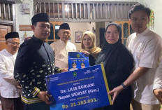 Walikota  Bengkulu Ikut Takziah, Serahkan Dokumen  4 in 1 di Jalan Gedang