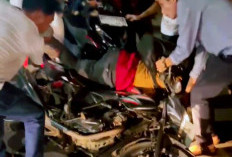 Bupati Kaur Sigap Bantu Korban Kecelakaan Lalu Lintas di Depan Indomaret Sukarame
