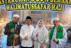 Naik Haji, Walikota Dedy Wahyudi Doakan Bengkulu Maju Pesat
