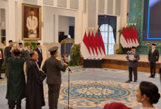  Presiden Prabowo Subianto Lantik Tandyo Budi Jadi KSAD,  Gantikan Maruli Simanjuntak